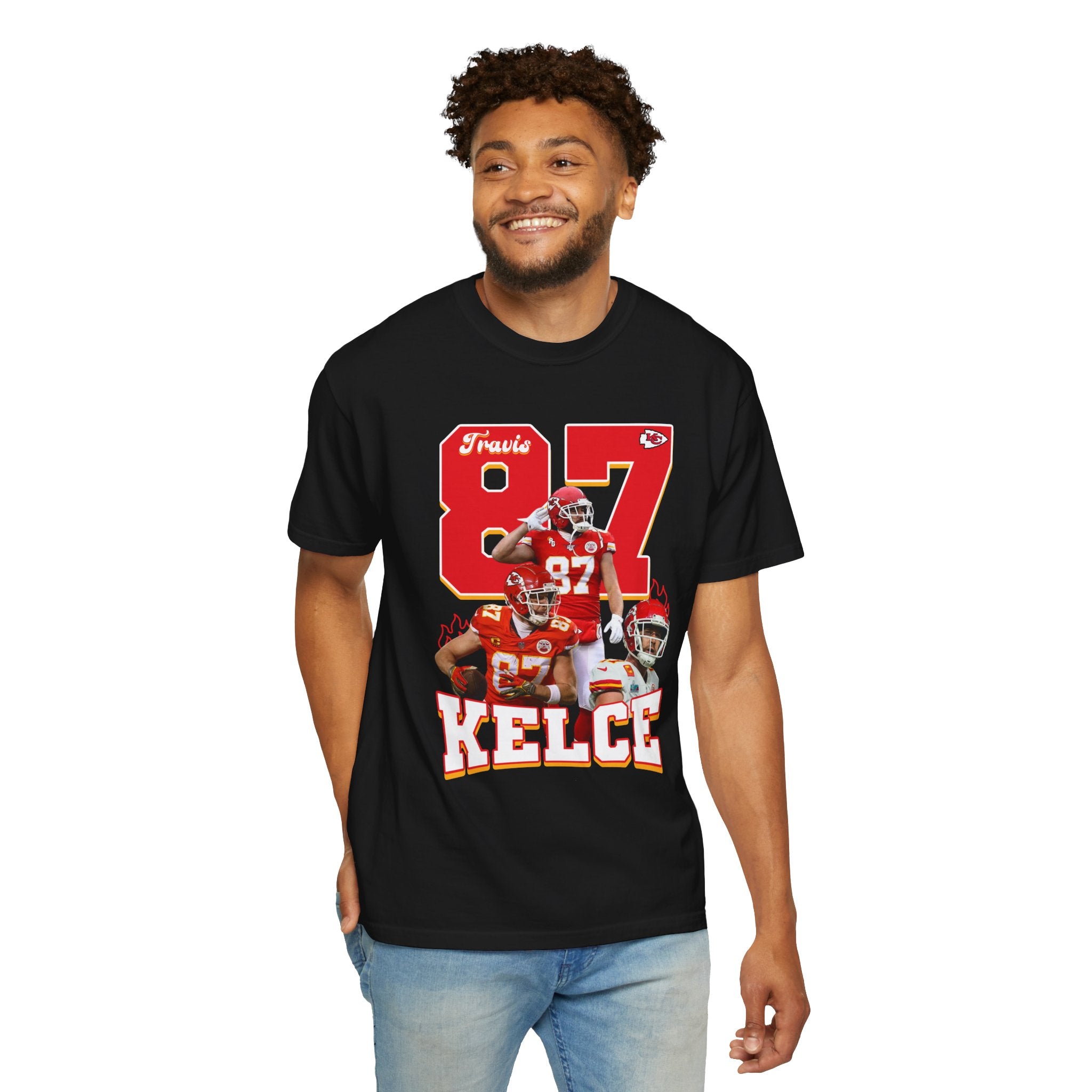 Travis Kelce 87 Garment-Dyed T-Shirt