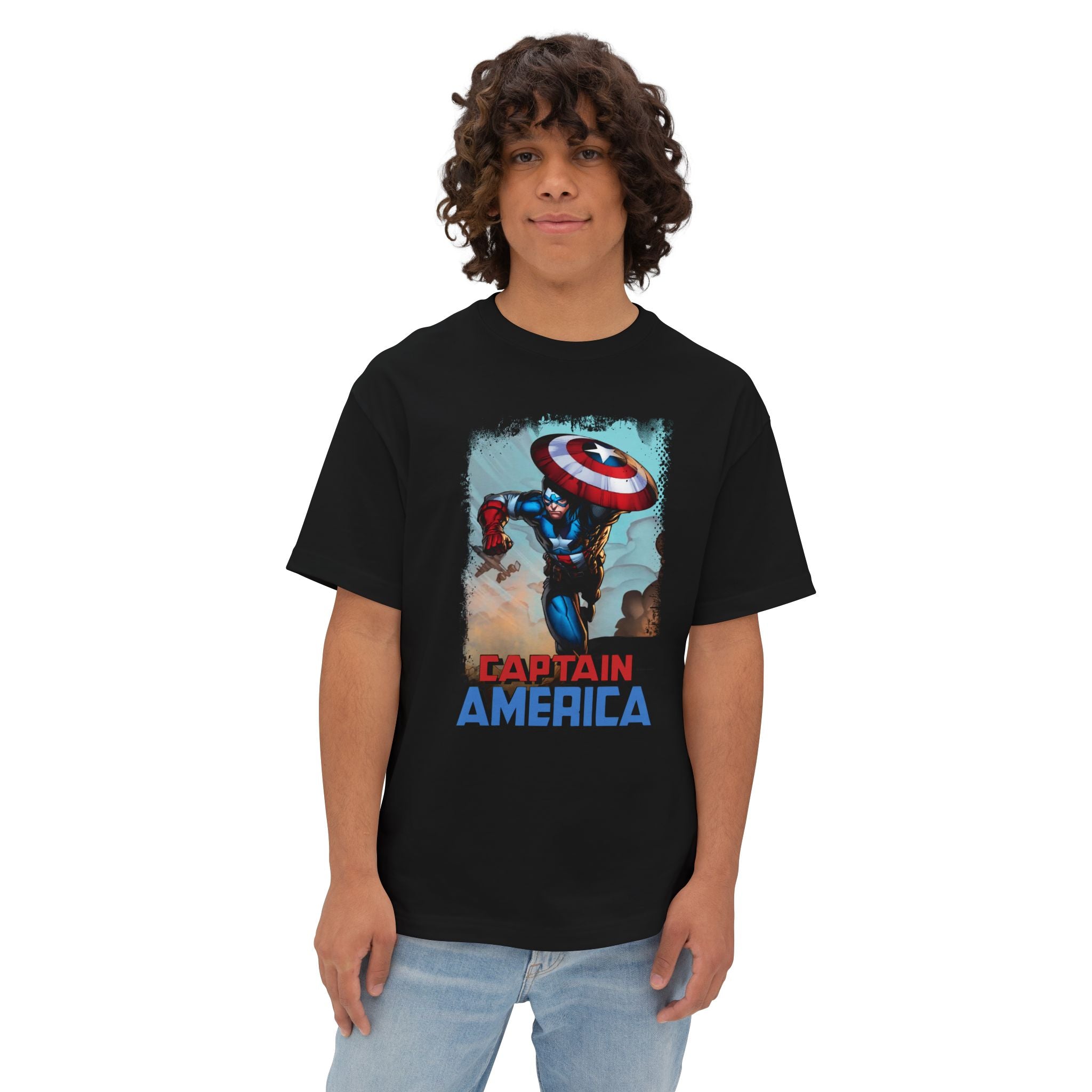 Captain America Oversized Tee