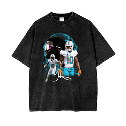 Tyreek Hill Acid Wash Oversize T-Shirt