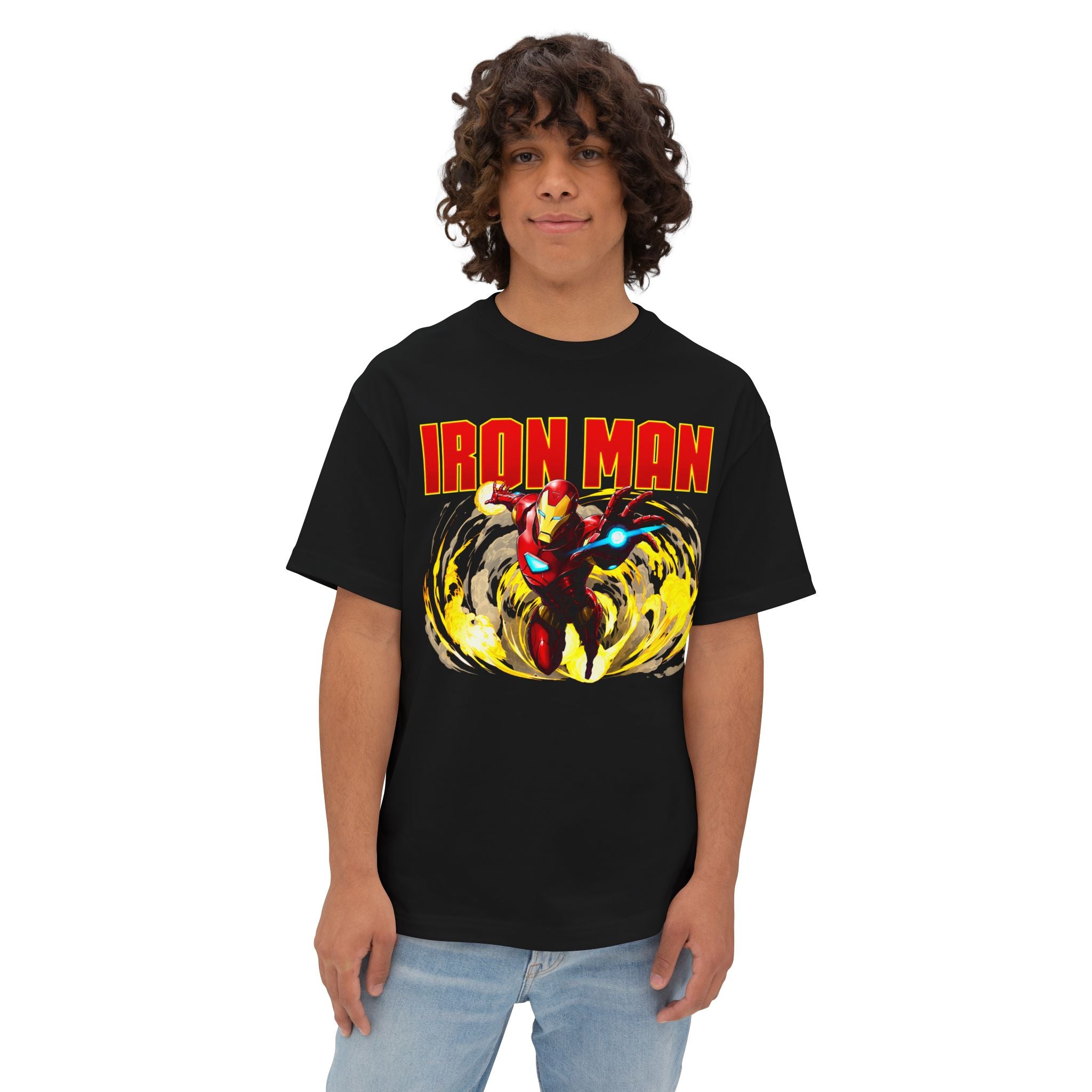 Iron Man Unisex Oversized Boxy Tee