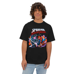 Oversized Boxy Spider-Man Maximum Venom Graphic T-Shirt