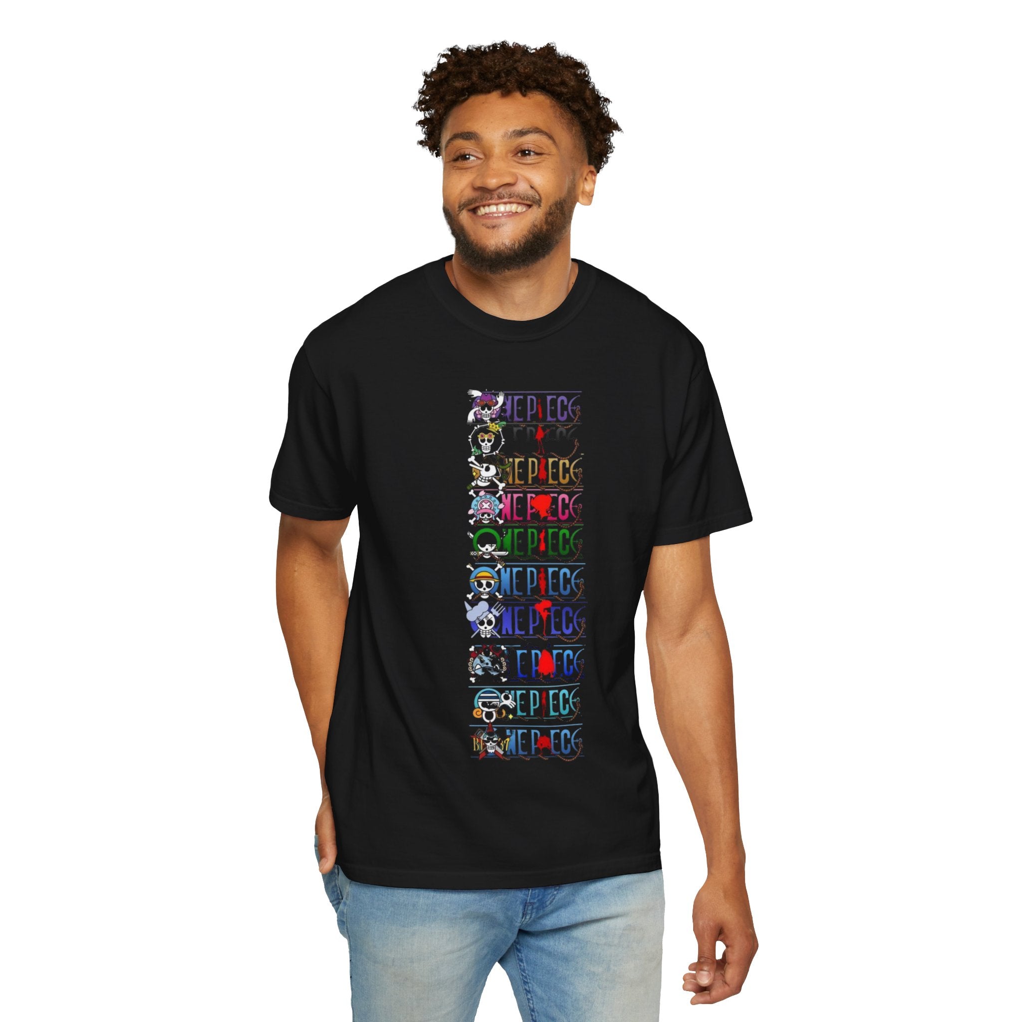 One Piece Colored Unisex T-Shirt