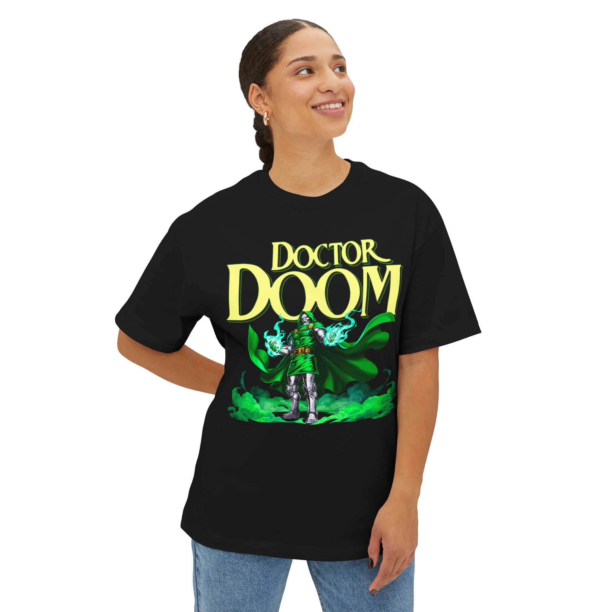 Doctor Doom Unisex Oversized Boxy Tee