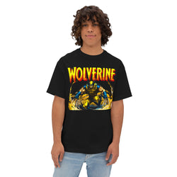 Wolverine Graphic Oversized Boxy Tee