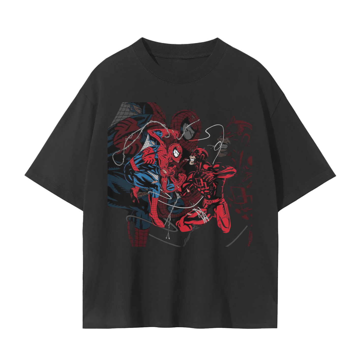 Spider-Man vs Daredevil Seamless T-Shirt