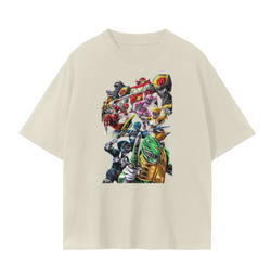 Mighty Morphin Power Rangers Seamless T-Shirt - 230 GSM