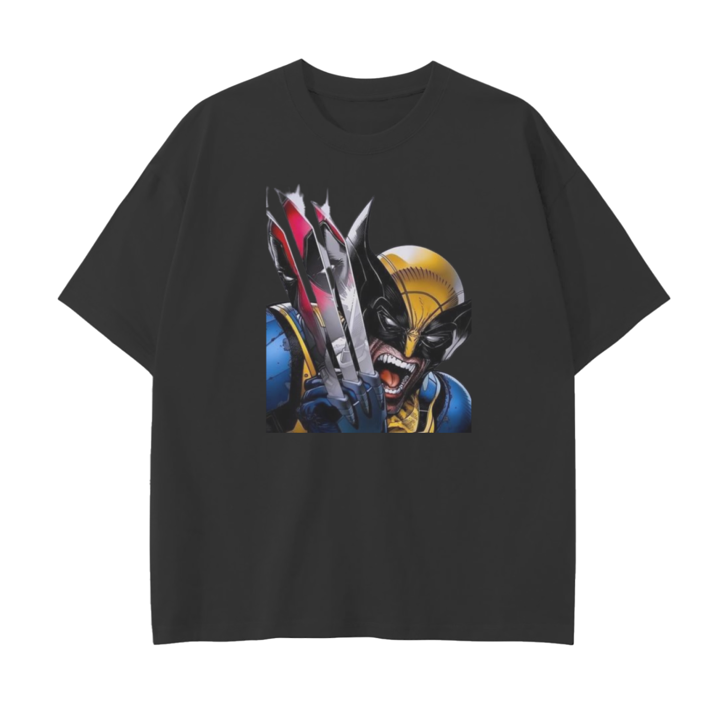 Deadpool Wolverine Reflection T-Shirt