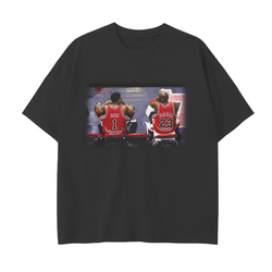 D Rose & MJ Premium Drop Shoulder T-Shirt