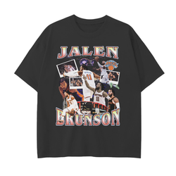 Jalen Brunson Premium Drop Shoulder T-Shirt